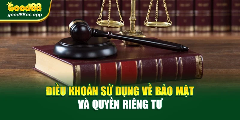 Điều khoản sử dụng về bảo mật và quyền riêng tư
